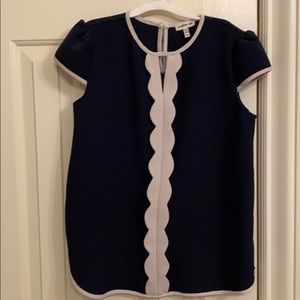 Navy Blouse